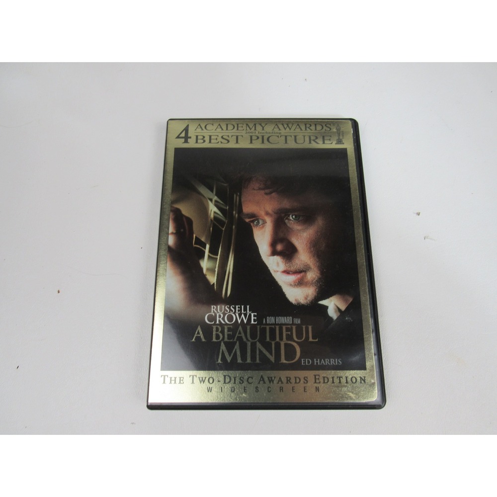 A Beautiful Mind DVD Two-Disc Awards Edition Widescreen Russell Crowe Ron Howard